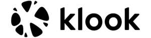 Klook logo on orange BG